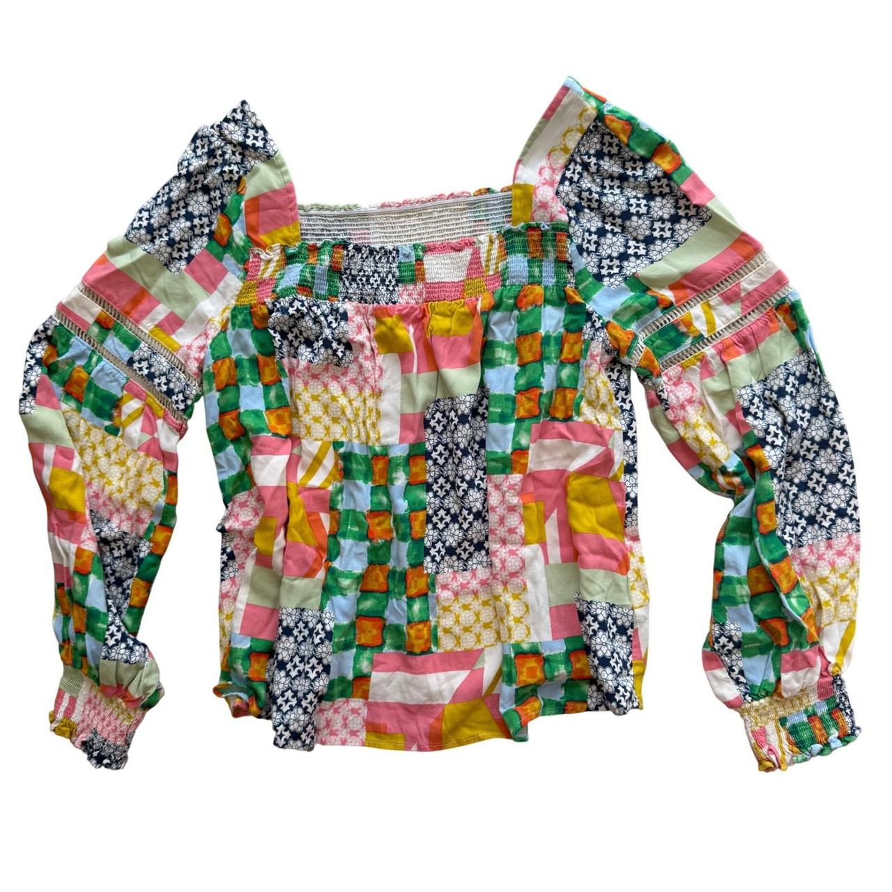 Fate + Becker Women's Blouse - Multi - M – Patchw… - image 2