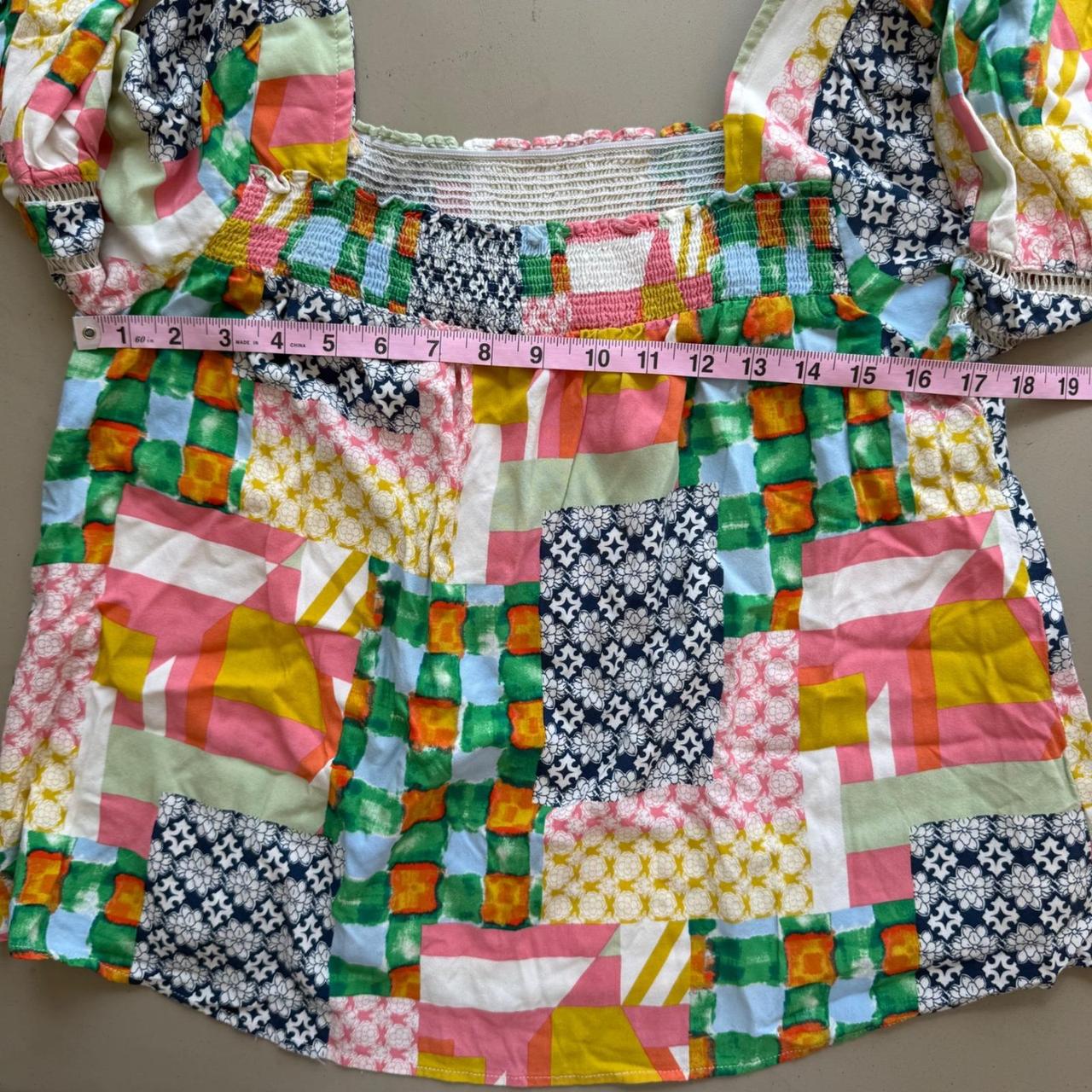 Fate + Becker Women's Blouse - Multi - M – Patchw… - image 6