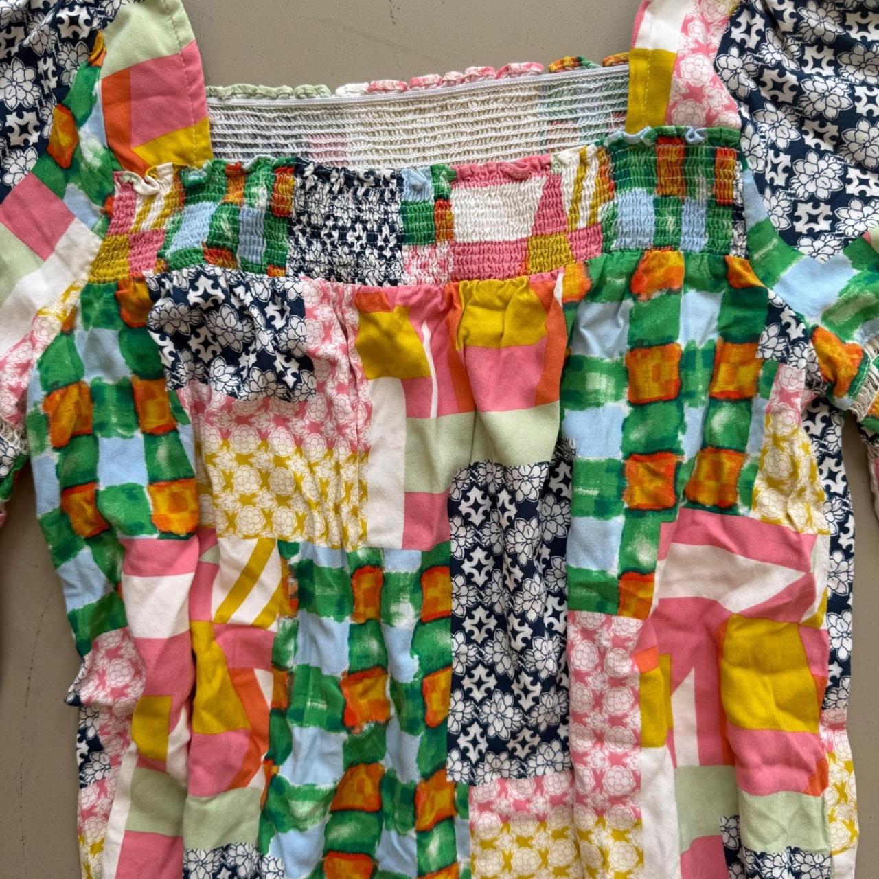 Fate + Becker Women's Blouse - Multi - M – Patchw… - image 3