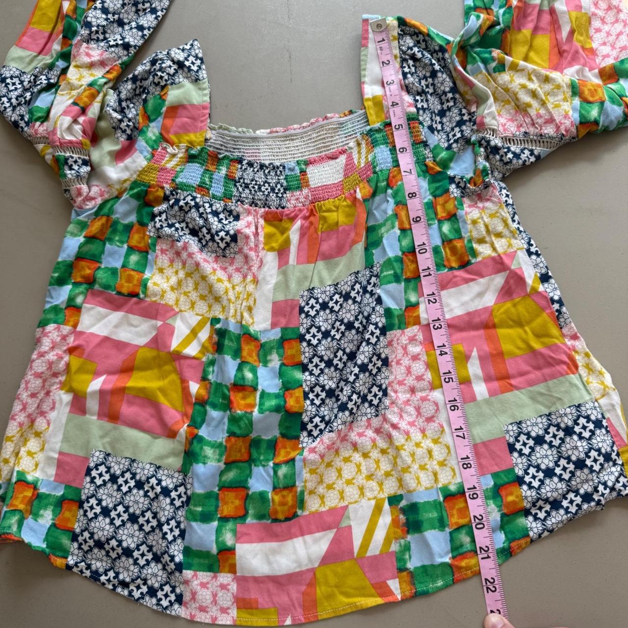 Fate + Becker Women's Blouse - Multi - M – Patchw… - image 7