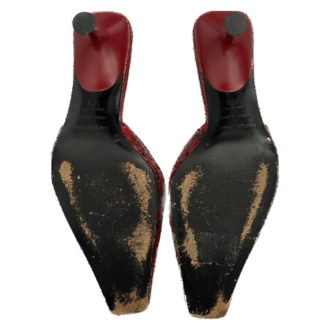 Sergio Rossi Women's Red and Black Courts (3)