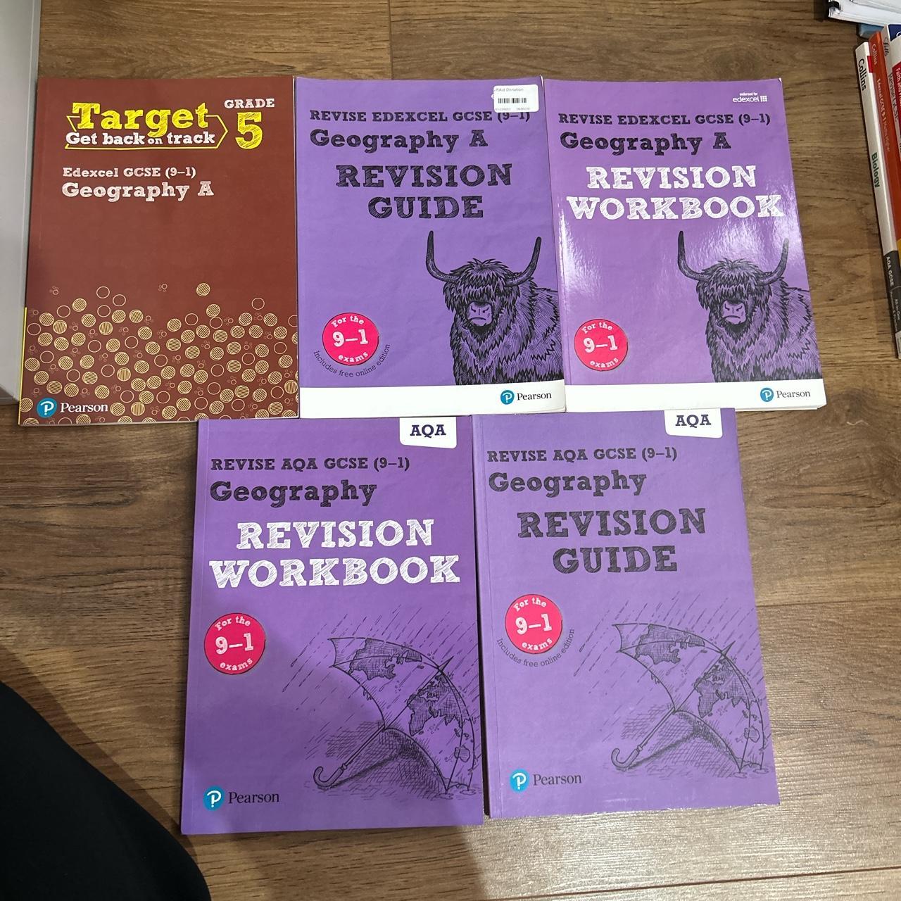 GCSE 9-1 AQA Geography Revision Guides And Workbooks - Depop