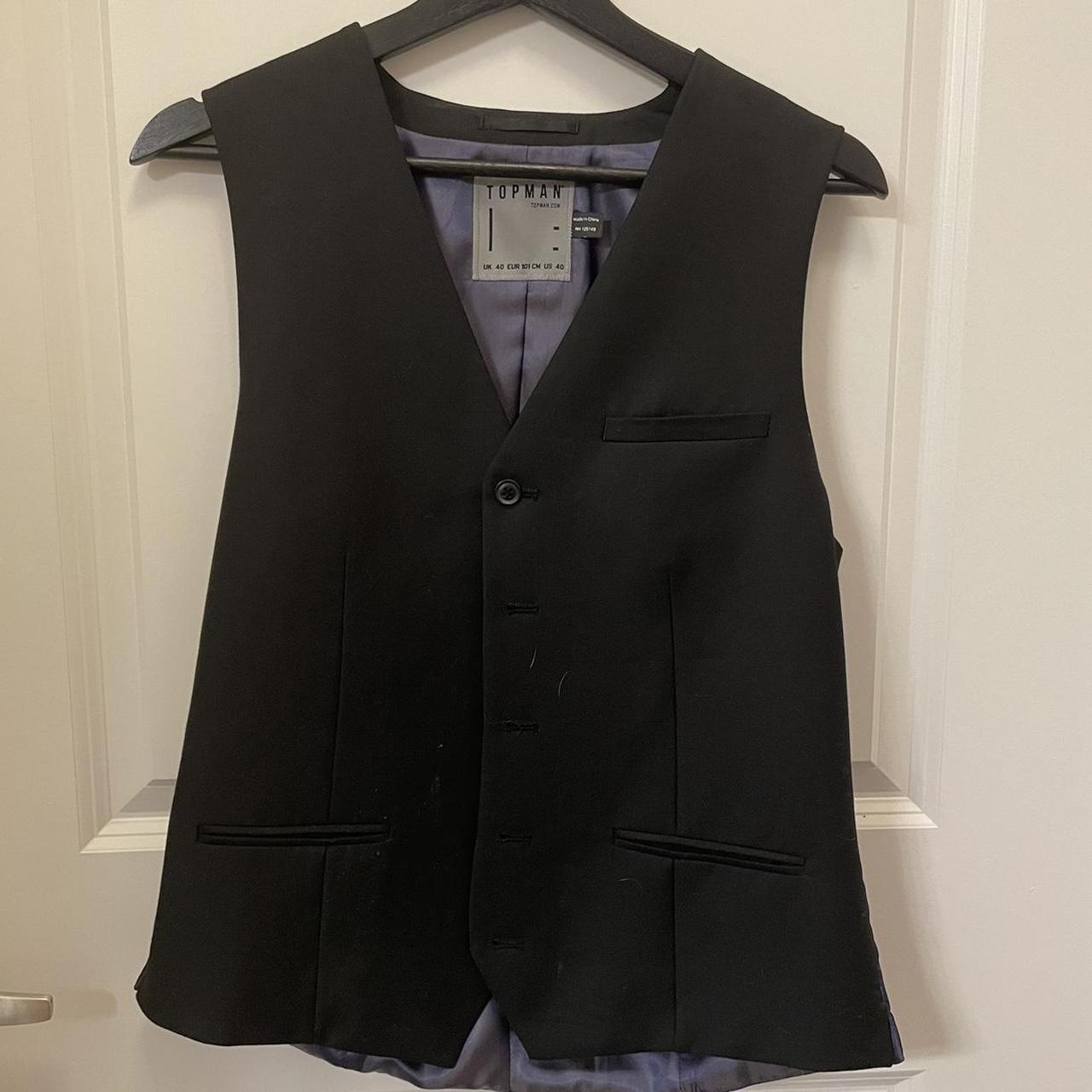 Topman waistcoat hotsell