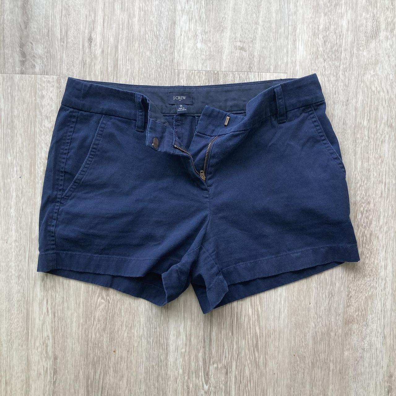 J crew cheap navy shorts