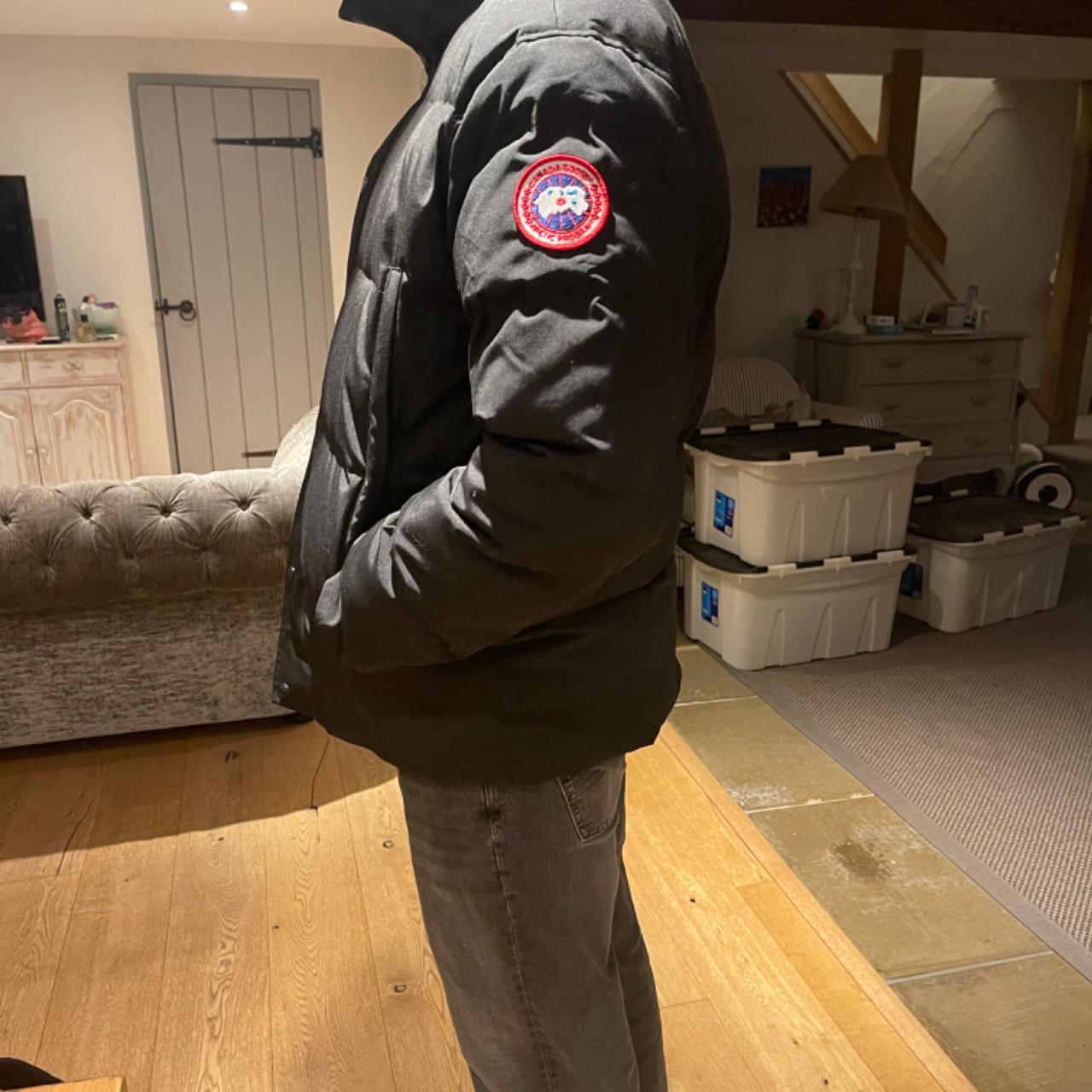 Canada Goose Black Wyndham Parker Puffer - Main Image