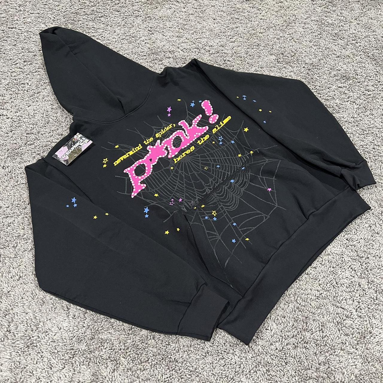 Black and pink San Diego hoodie. I love this piece - Depop