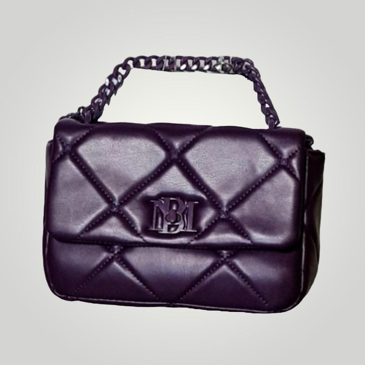 Badgley mischka discount purple purse