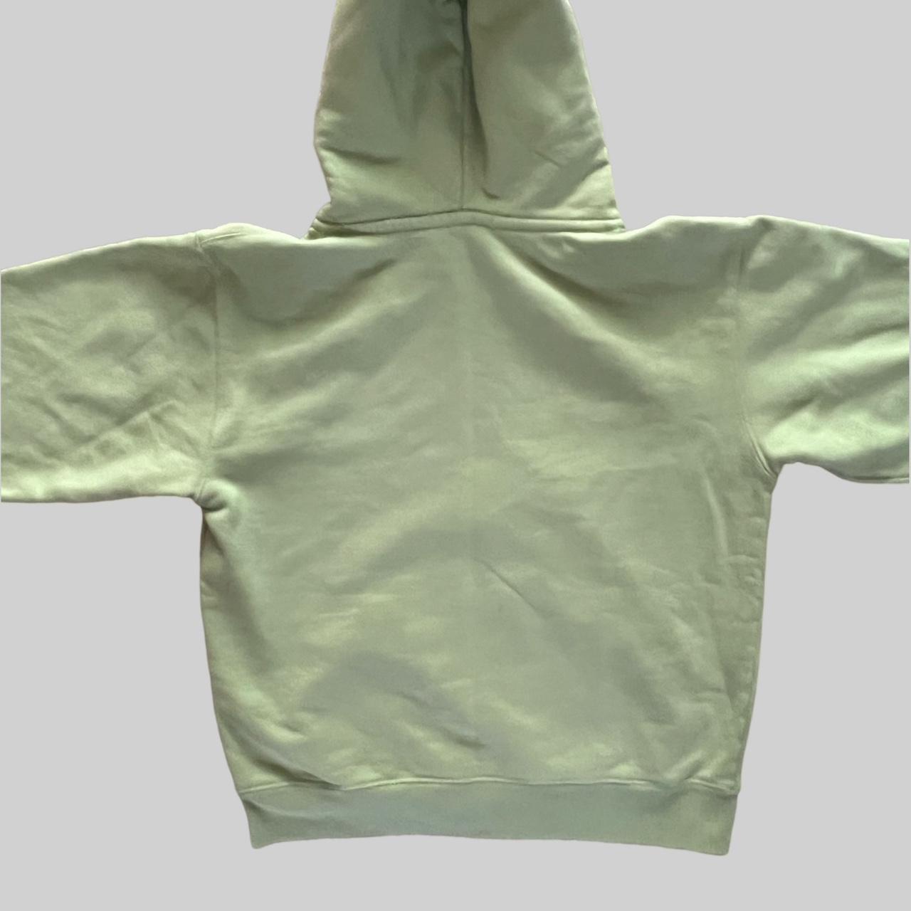 Brandy Melville green Zip up hoodie Excellent worn... Depop