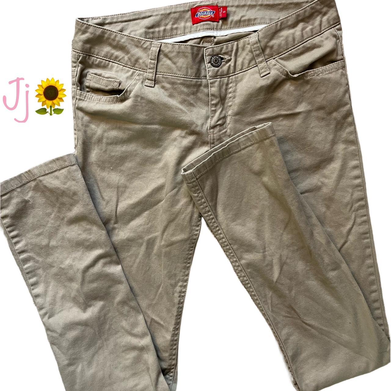 Dickies Size 5 Women’s khakis pants Excellent... Depop