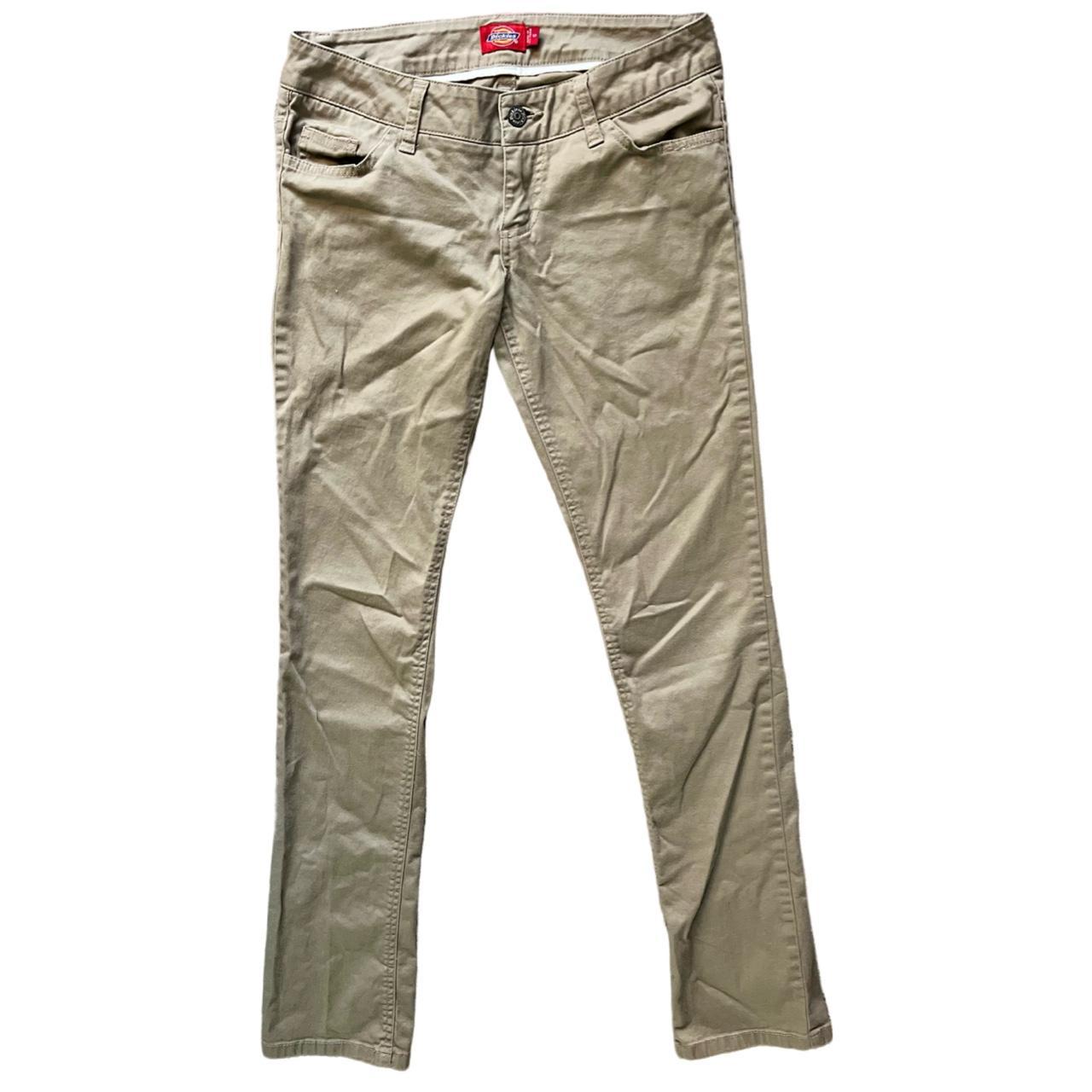 Dickies Size 5 Women’s khakis pants Excellent... Depop