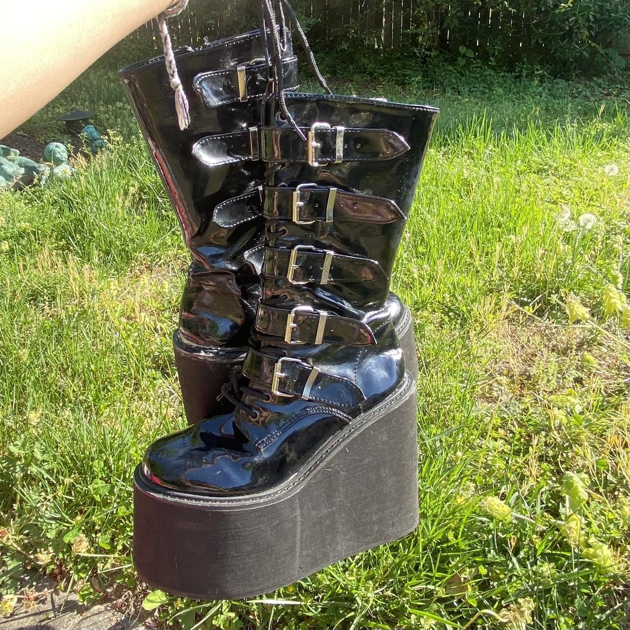 Demon-stomping Swing-220, 6” platform | Depop
