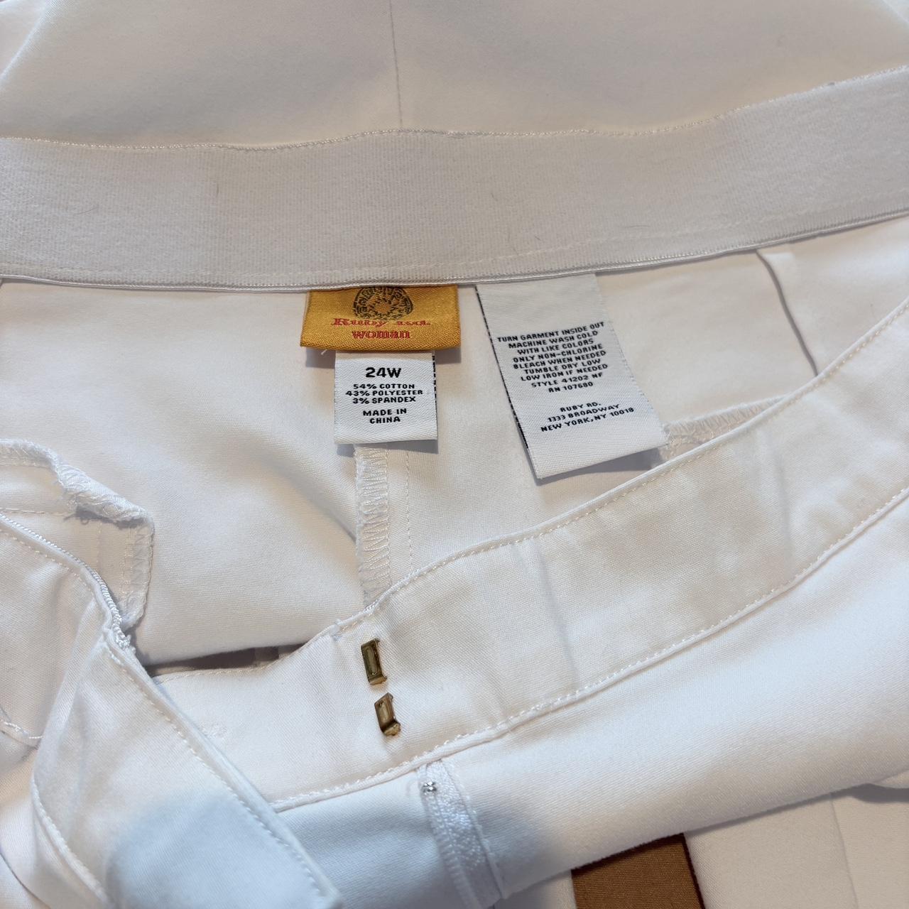 Ruby Rd. Women's Pants - White - 24 – Ruby Rd. pl… - image 4
