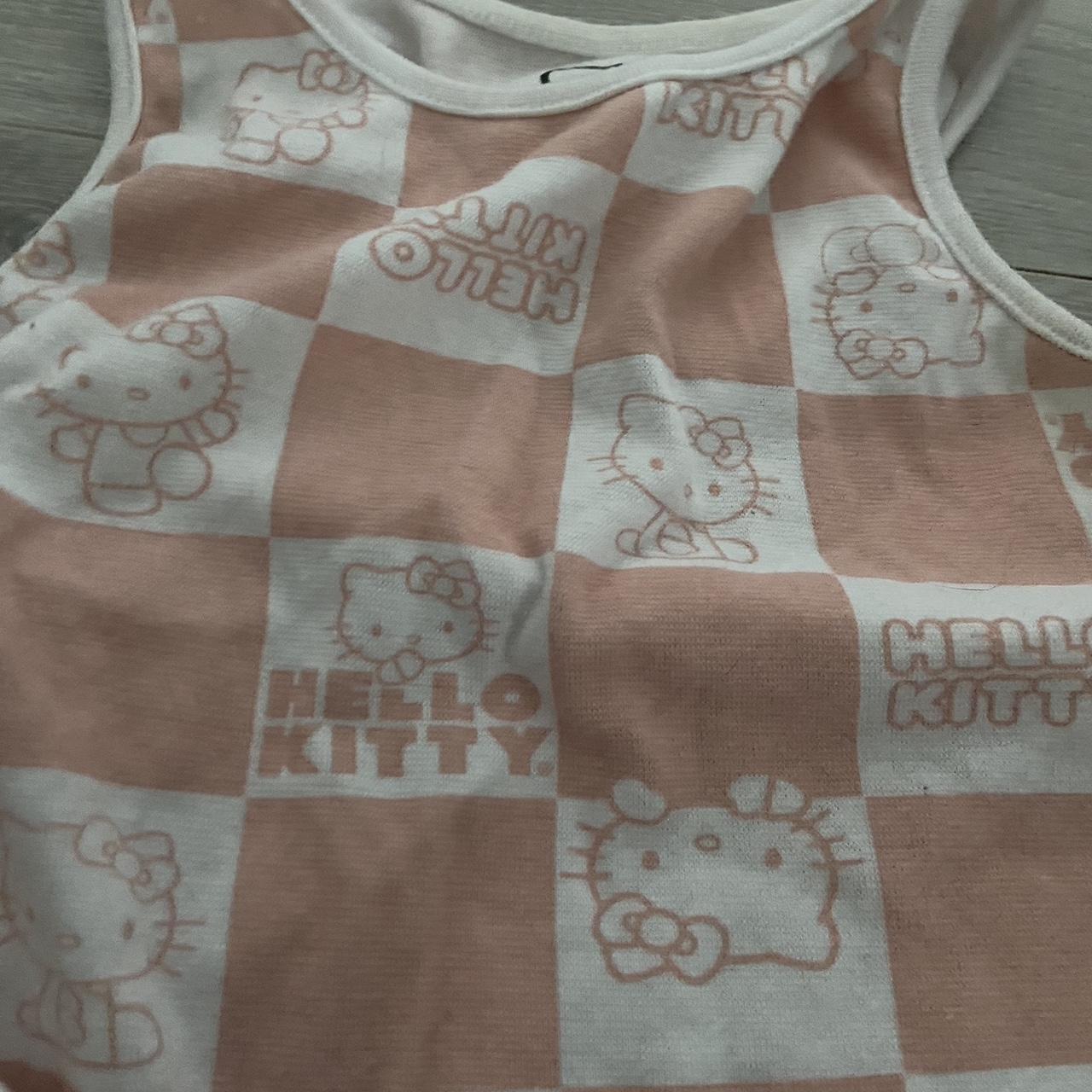 Hello Kitty Patchwork Tube Top