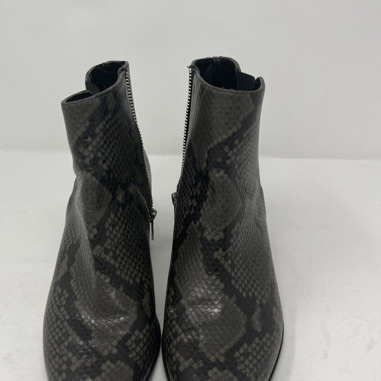 Calvin klein 2024 snakeskin boots