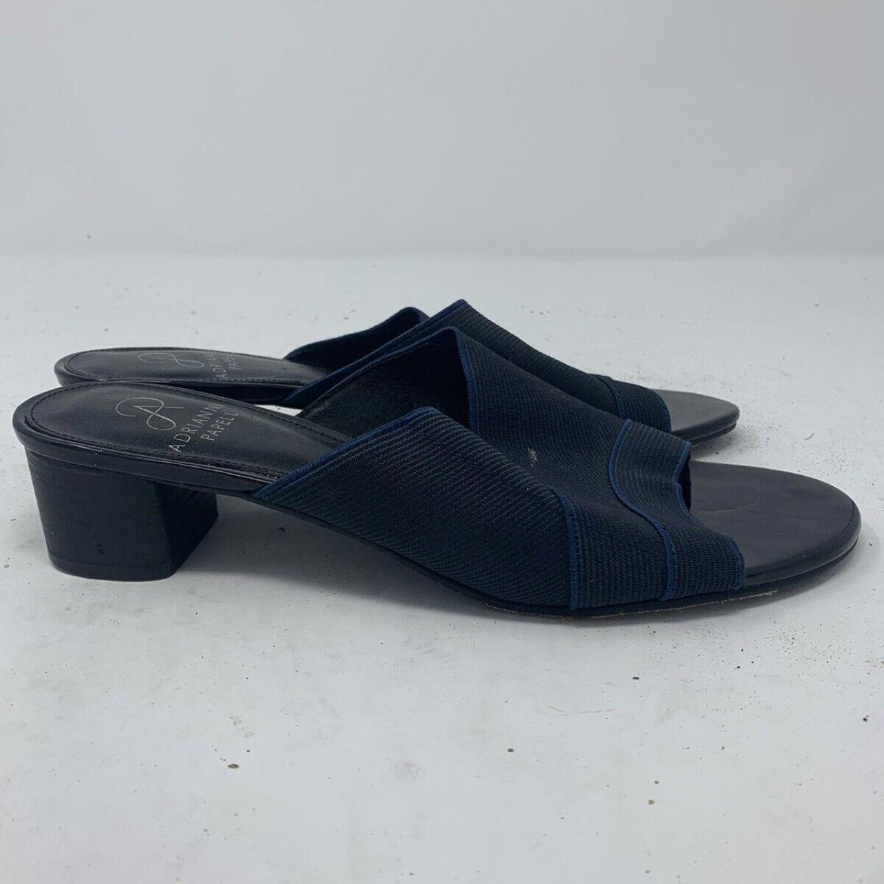 Adrianna Papell Theresa Blue Waldo Stretch Slide Depop