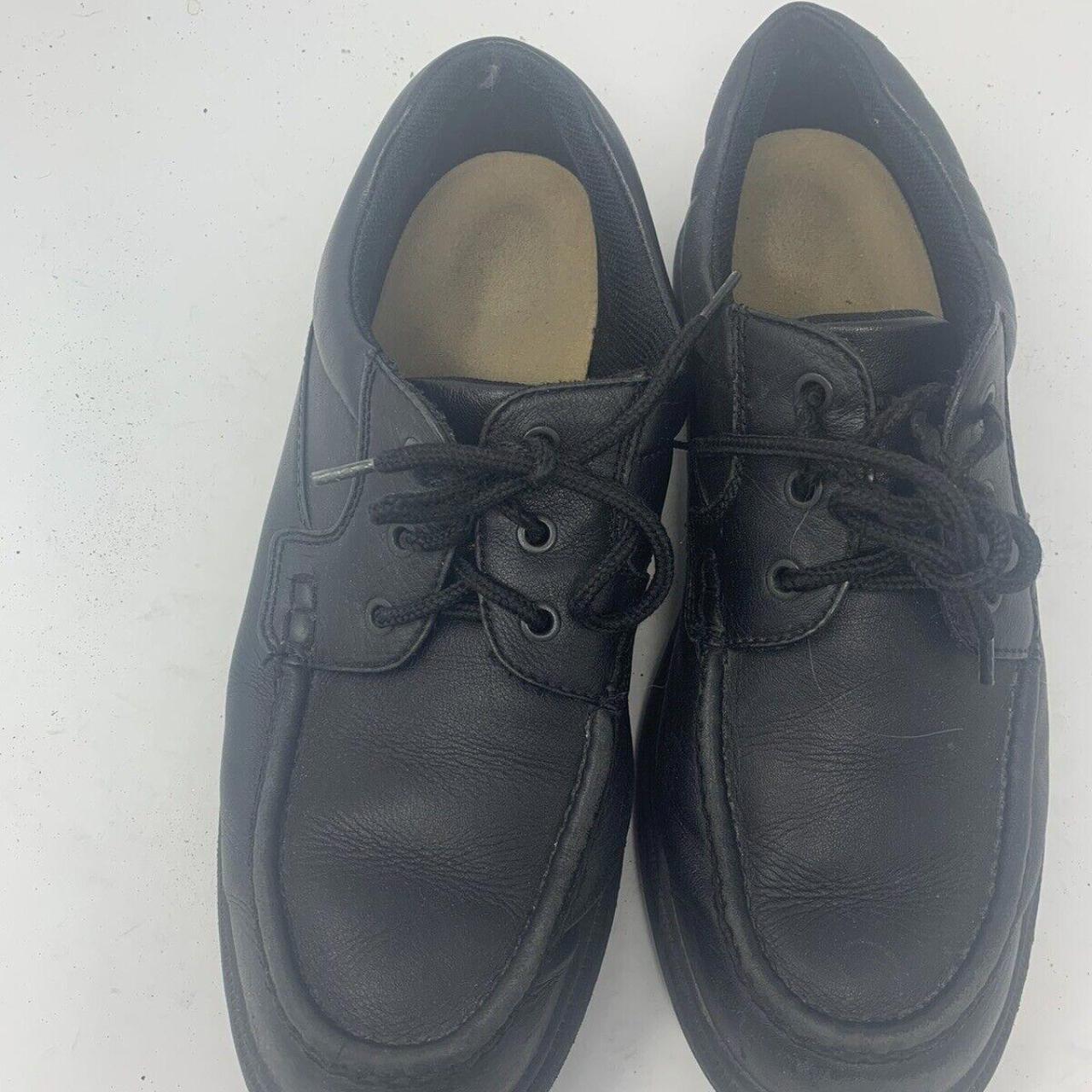 Hush Puppies Shoes Mens 11M Gus Oxford Black Leather... - Depop