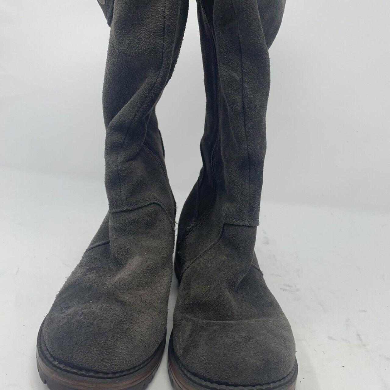 Merona grey sales suede boots