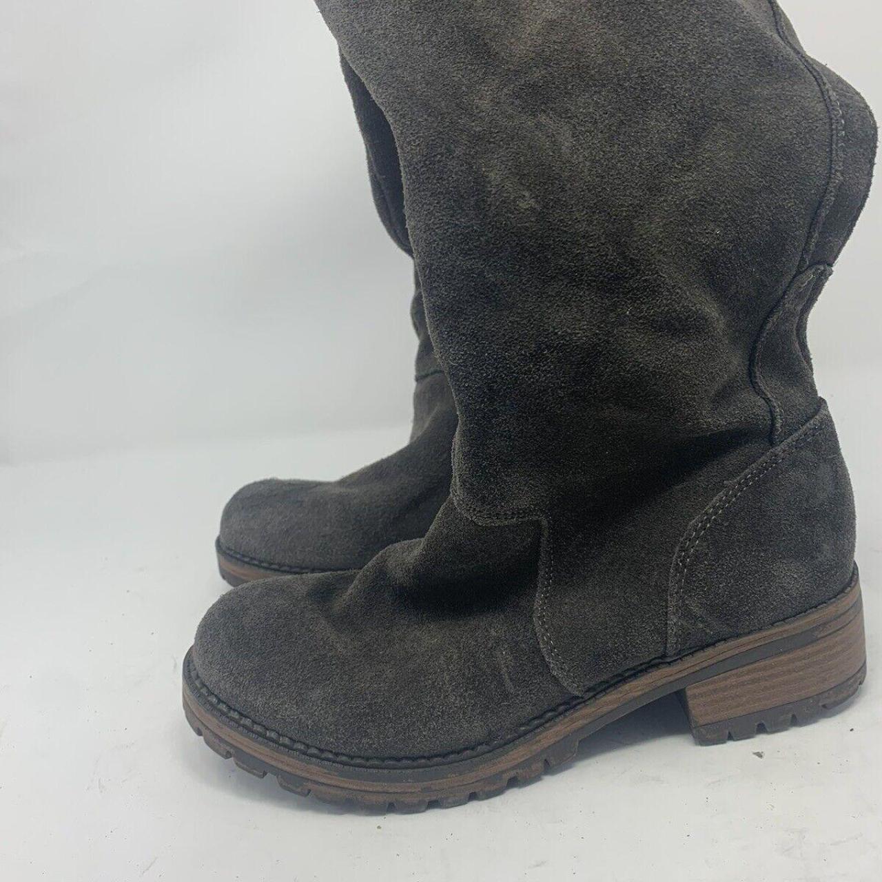 Merona grey sale suede boots