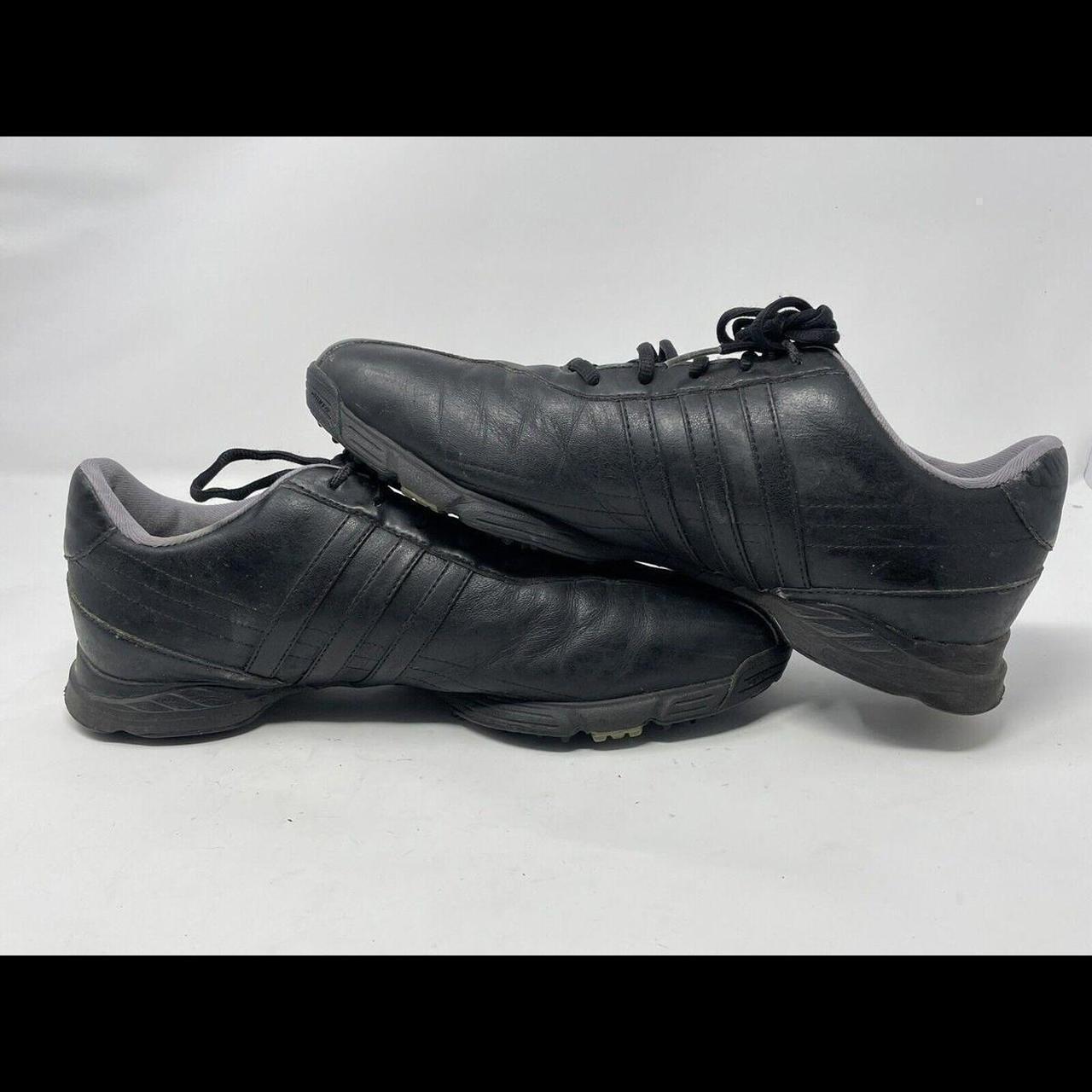 Adidas Traxion Golf Shoes Mens Size 10.5 Black. Depop