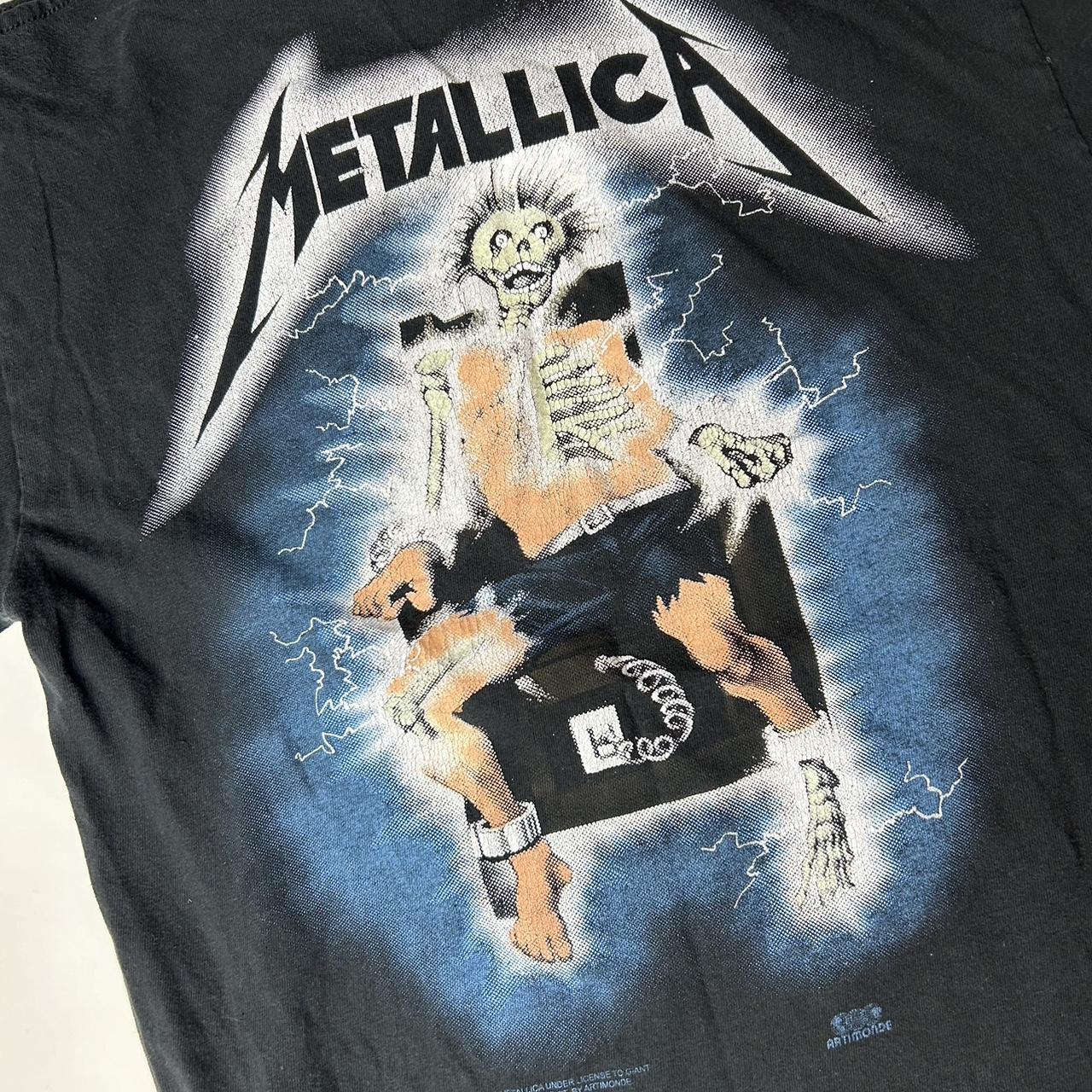 rare Vintage 1994 Metallica Ride the Lightning | Depop