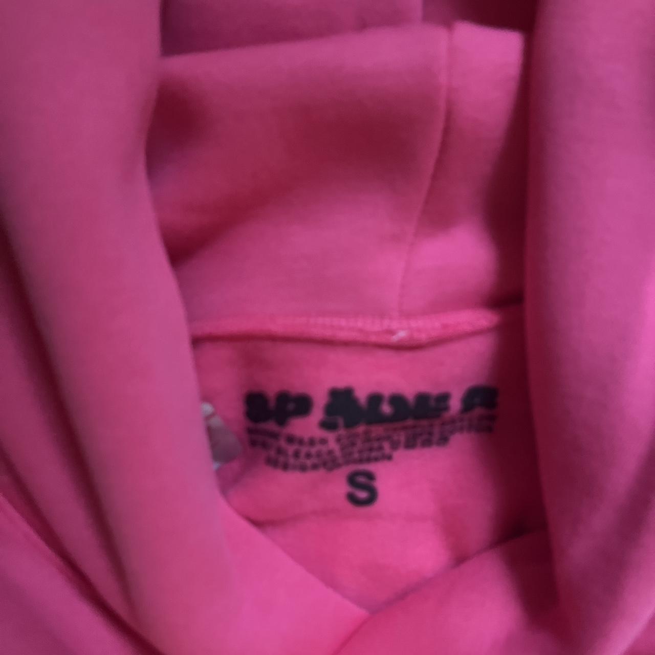 Pink Sp5der Hoodie ( 1 SMALL 1 MEDIUM AVAILABLE) - Depop