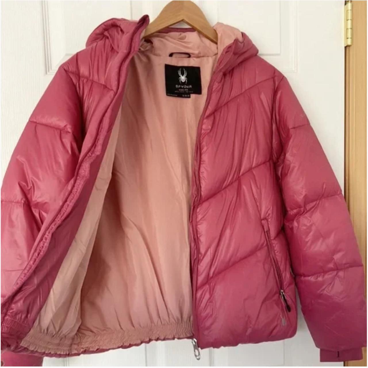 Spyder Women's Pink Jacket Depop