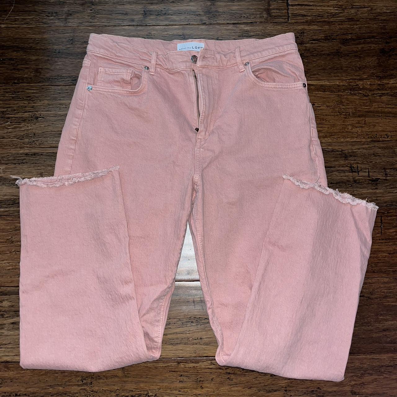 Pink store brand jeans