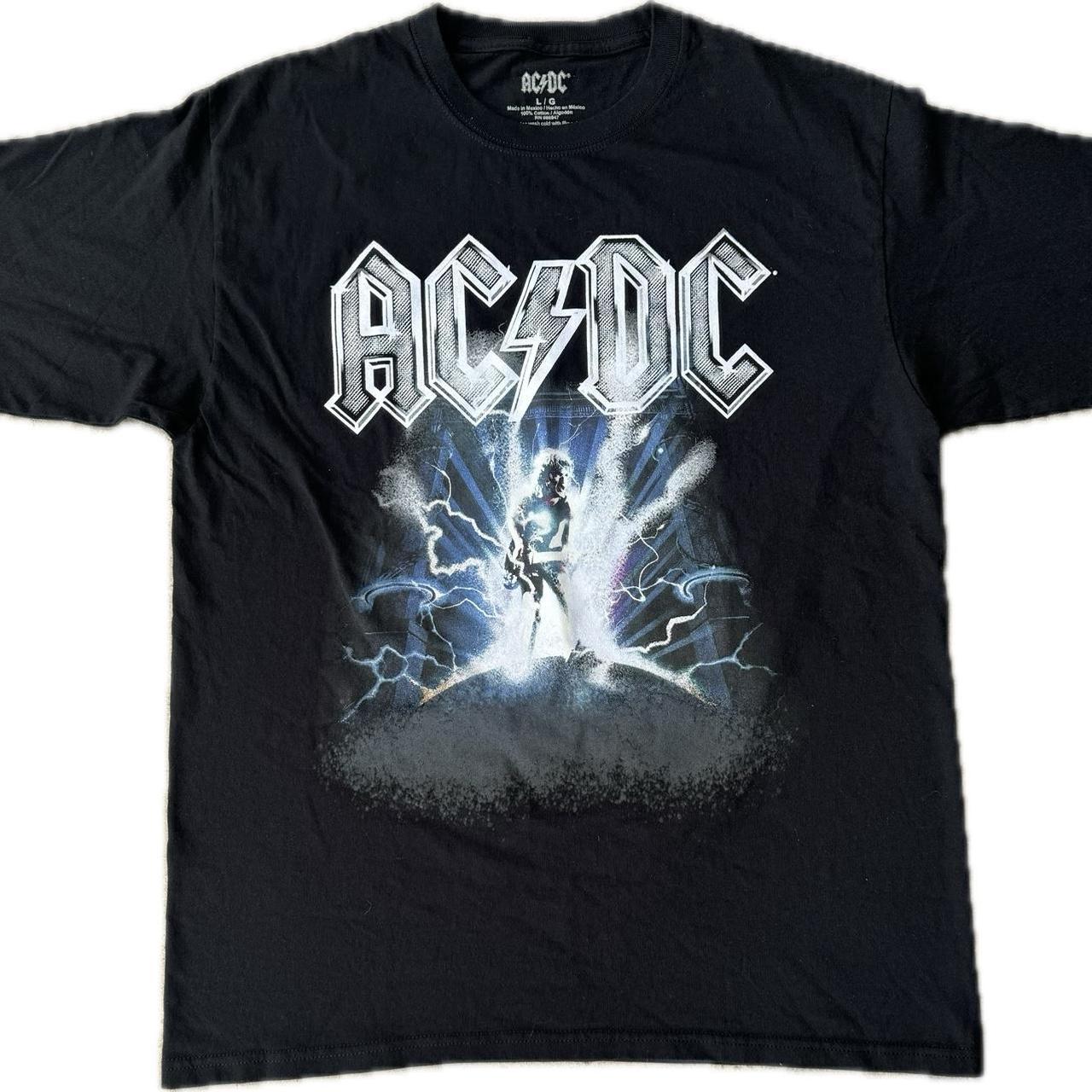 Really cool AC/DC vintage shirt with sparkles ️ ️ ️ - Depop