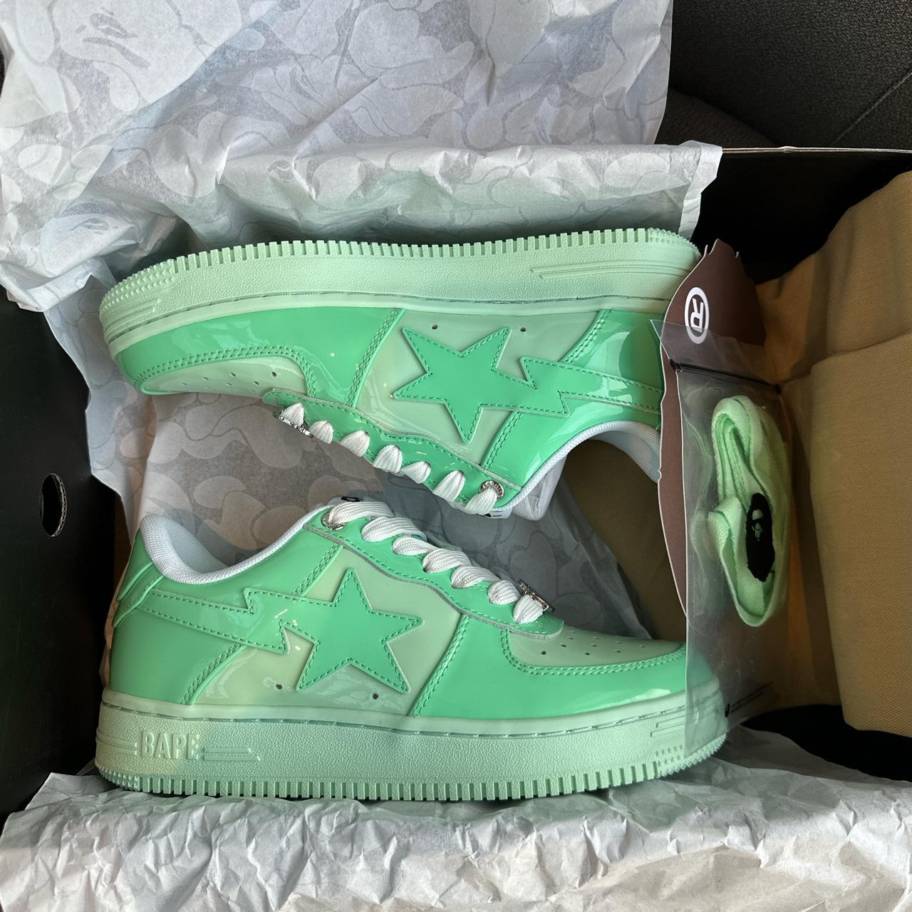 Women’s Bapesta Light Green, Brand New, Size UK