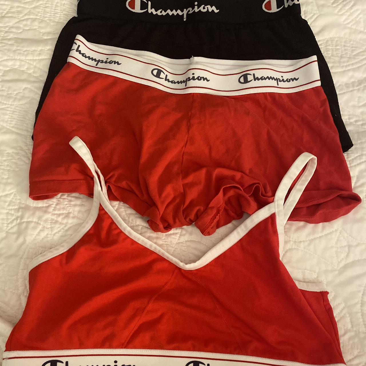 Build a bear underwear including red pants and white - Depop