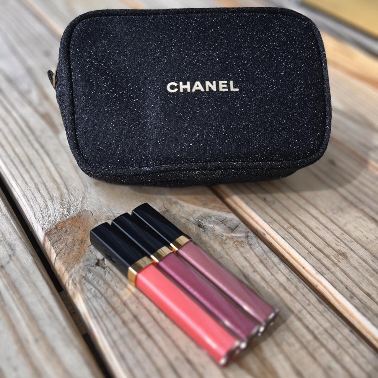 Chanel Always Brilliant Lip Gloss Gift Set A trio of | Depop