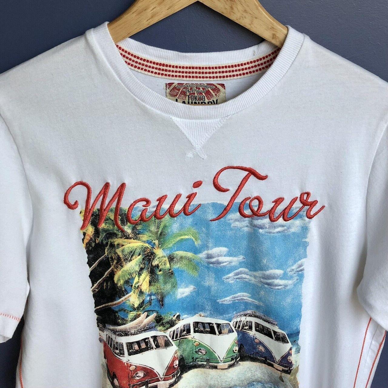 Tokyo Laundry BNWT Maui Tour T-Shirt M Campervan... - Depop