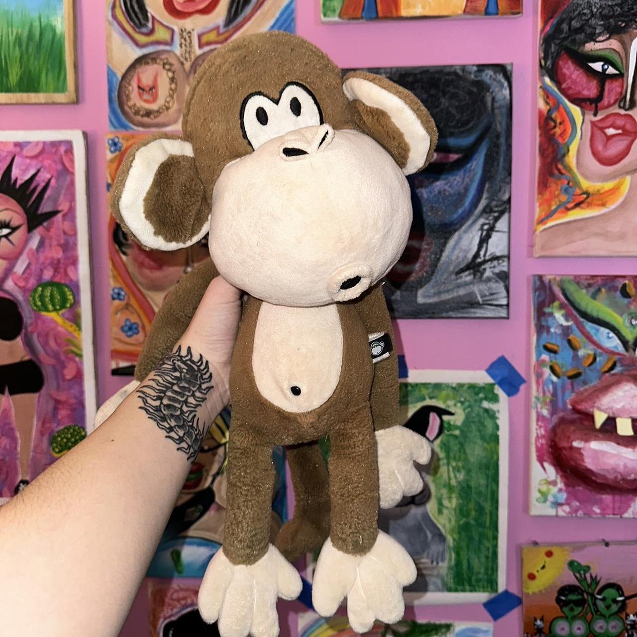 Original Bobby Jack Monkey Plush 🐒🎀 - from 2000 ! [... | Depop