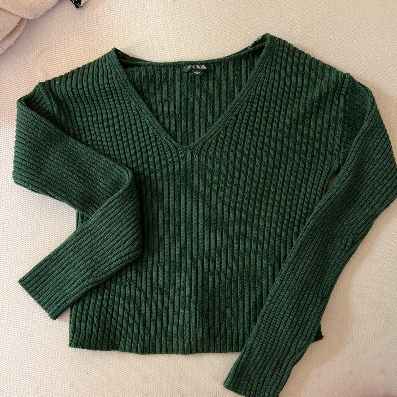 Wild Fable Women S Green Cardigan Depop