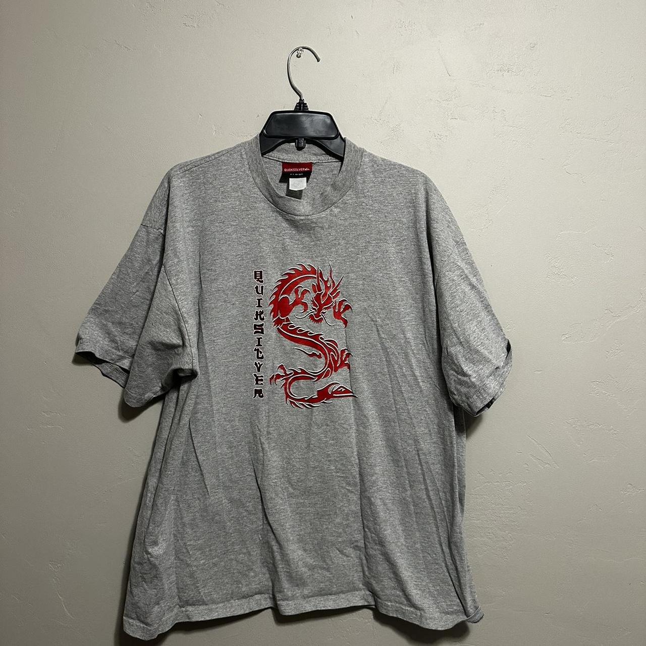 Y2K dragon quicksilver shirt Great