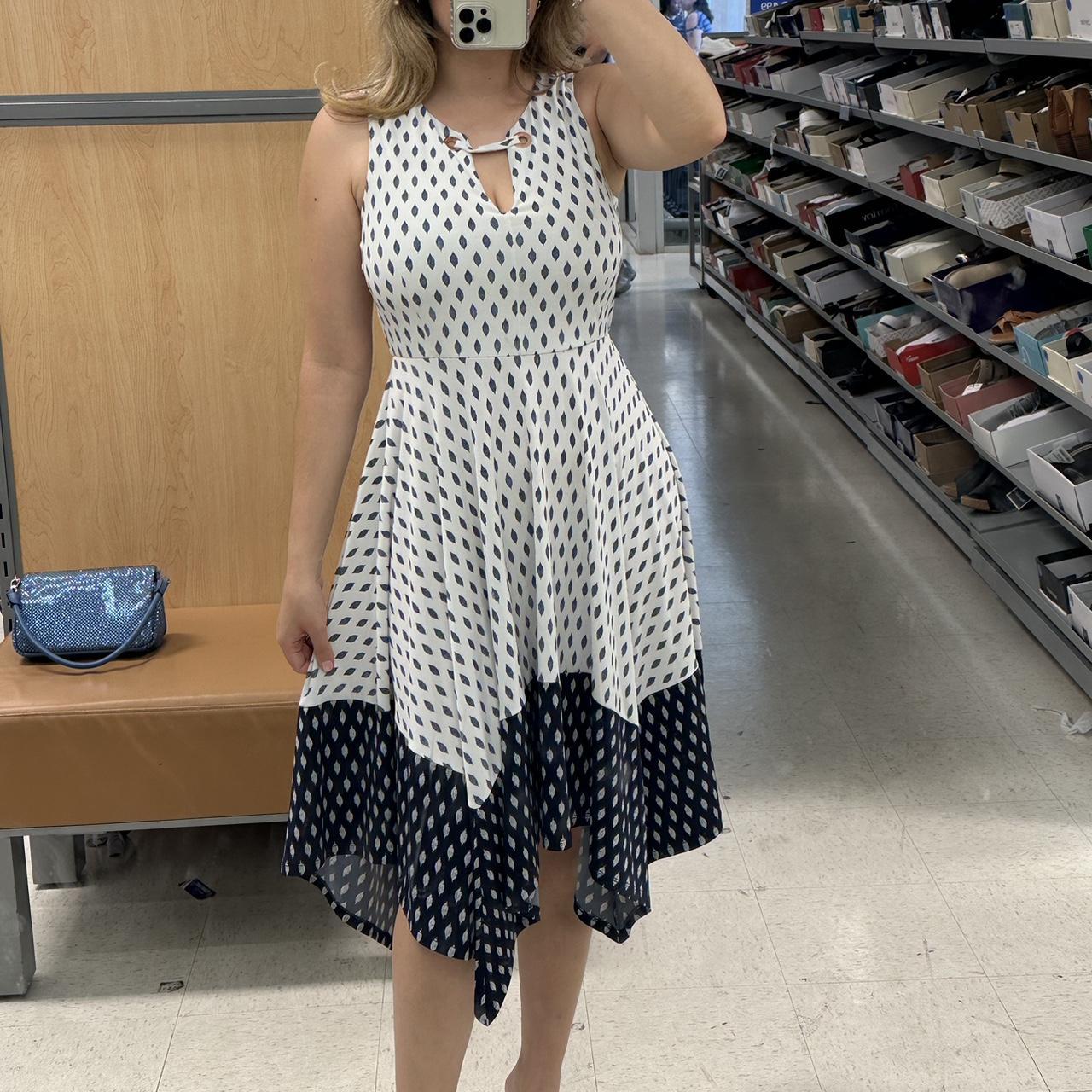 Ivanka trump outlet navy dress