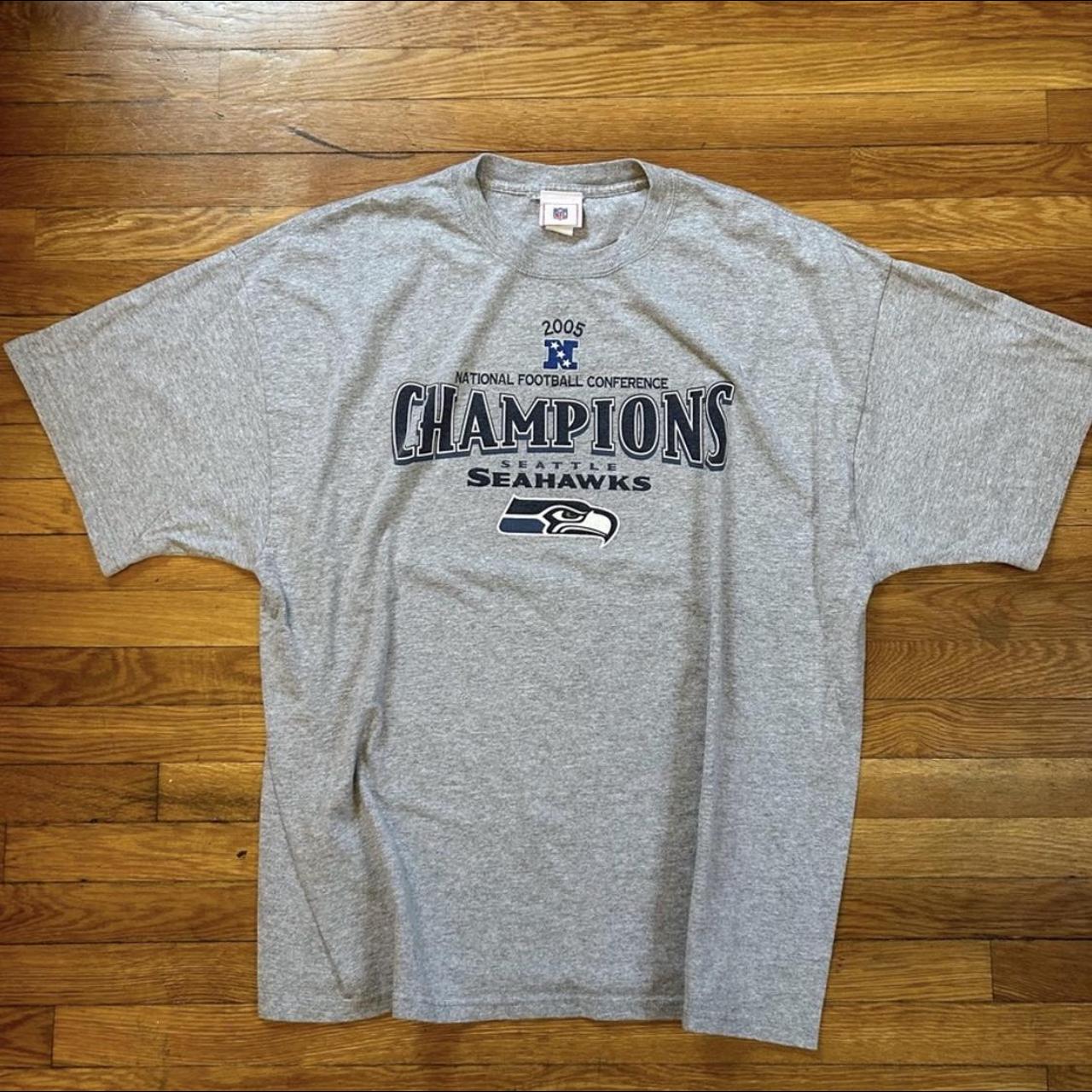 Vintage 2005 Seattle Seahawks NFC Champions... - Depop