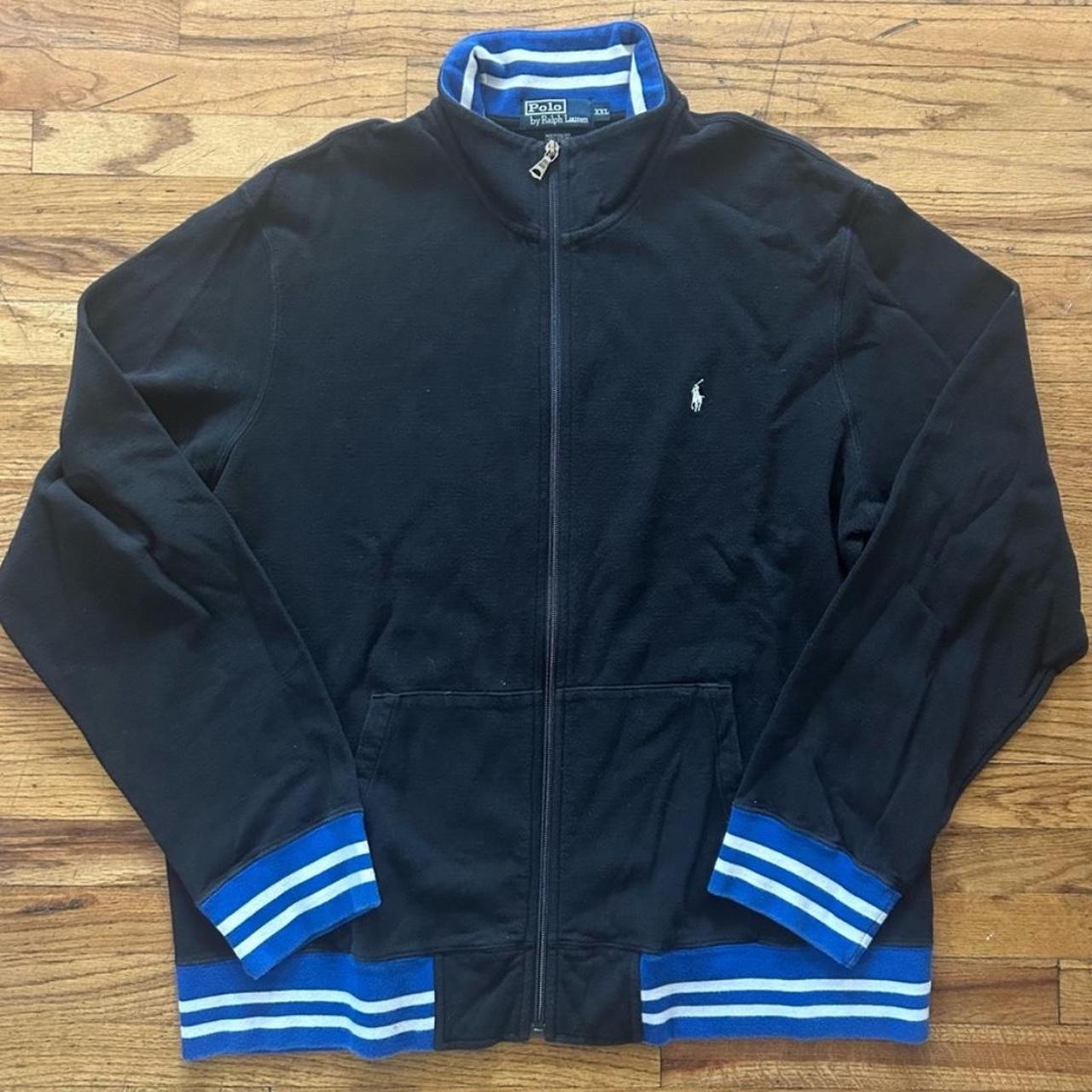 Vintage Polo Ralph Lauren Cotton Track Jacket Depop
