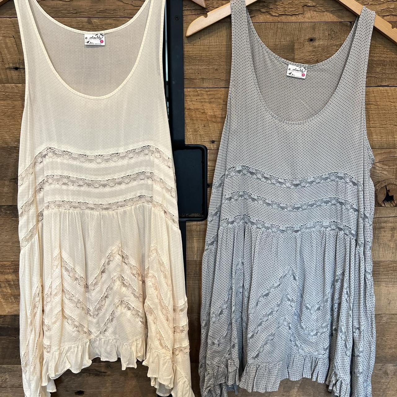 Free People Voile and Lace Trapeze Slip (2 colours)