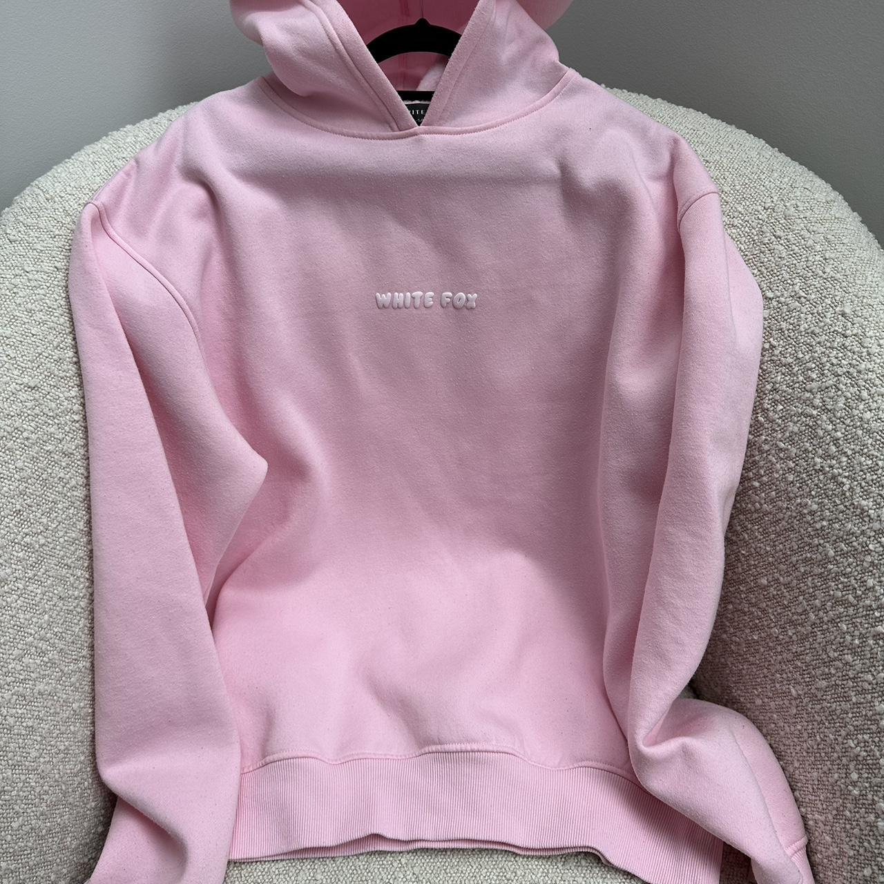 White Fox Leisure Vol. 3 light pink hoodie. Size... - Depop