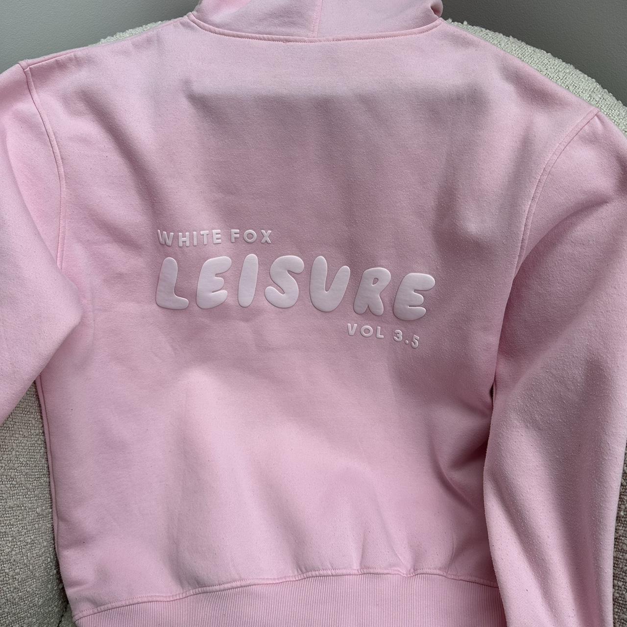 White Fox Leisure Vol. 3 light pink hoodie. Size... - Depop