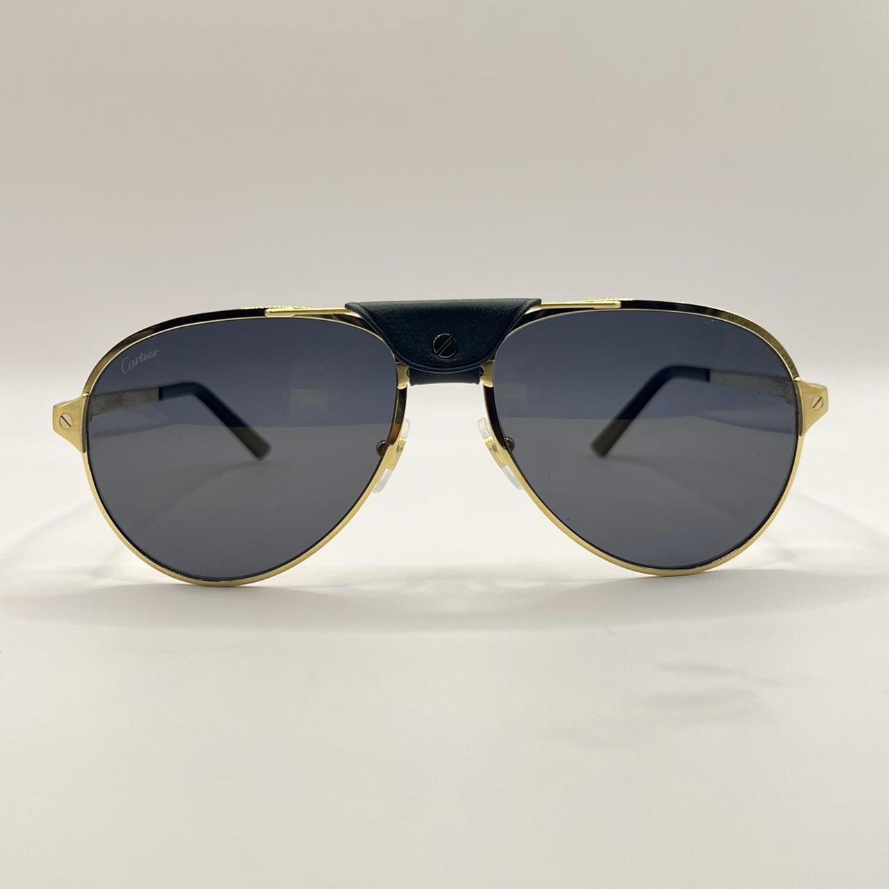 Cartier Santos De Cartier Sunglasses Model - CT0165S... - Depop