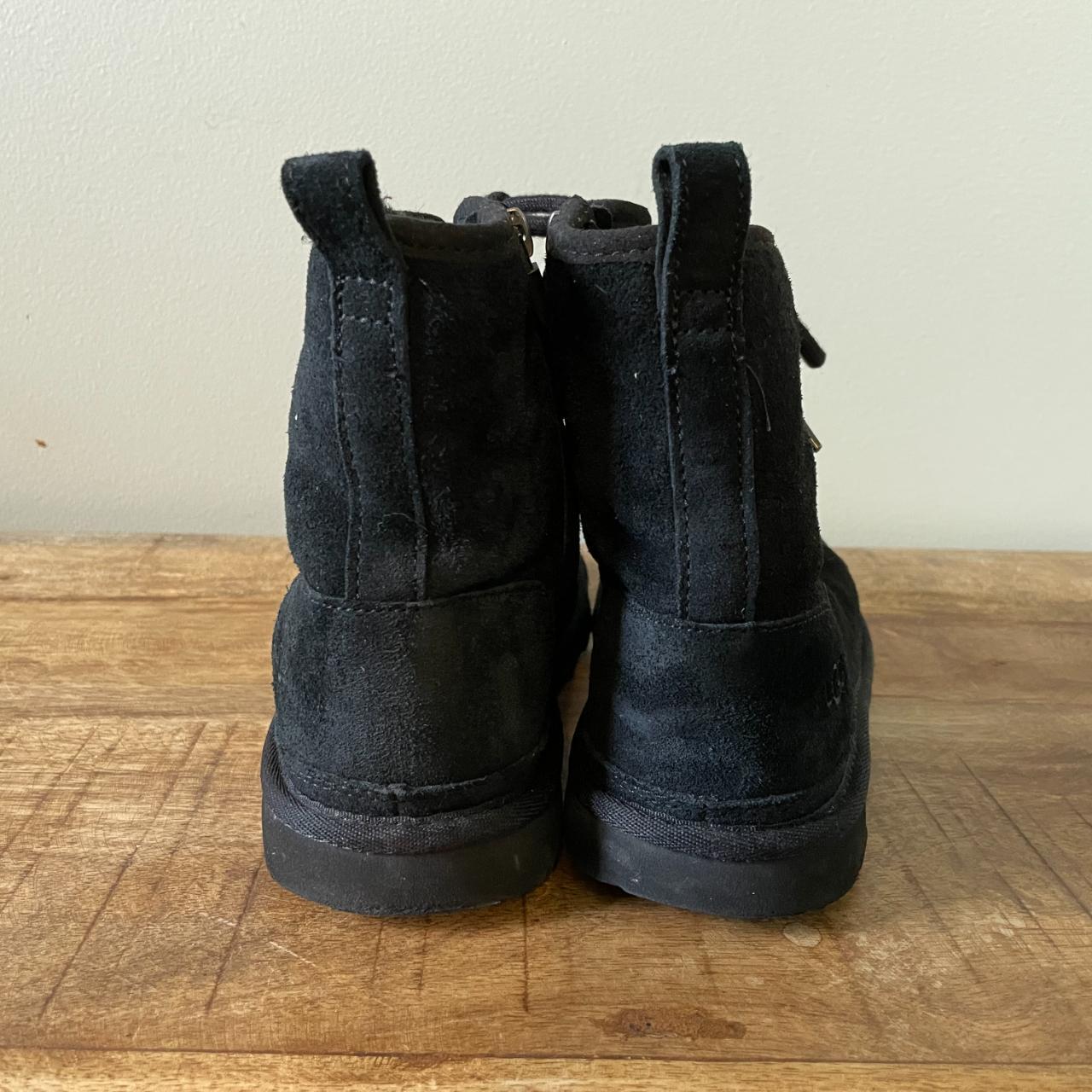 Black suede best sale uggs