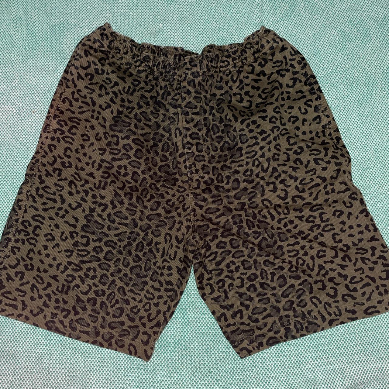 Stussy leopard clearance print shorts