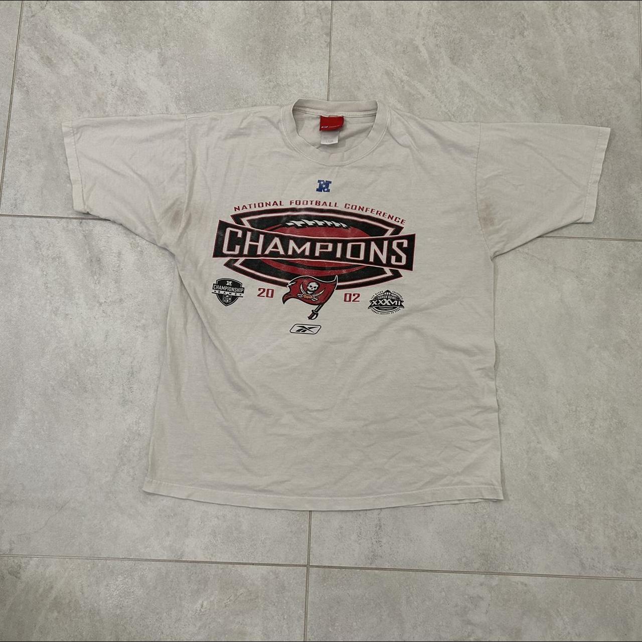 Buy Tampa Bay Buccaneers 2002 Super Bowl Champs Vintage NFL Tee