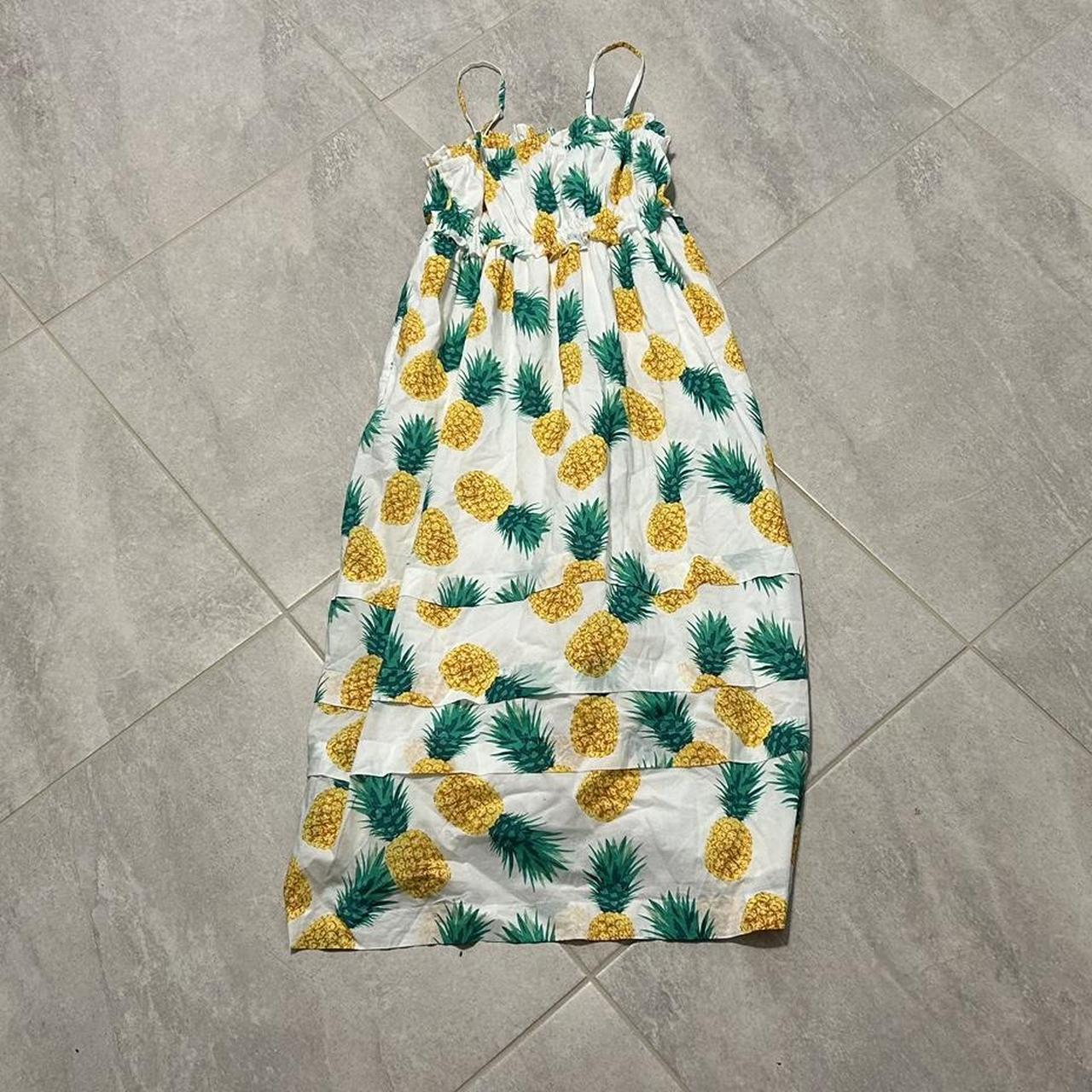 J crew pineapple clearance dress