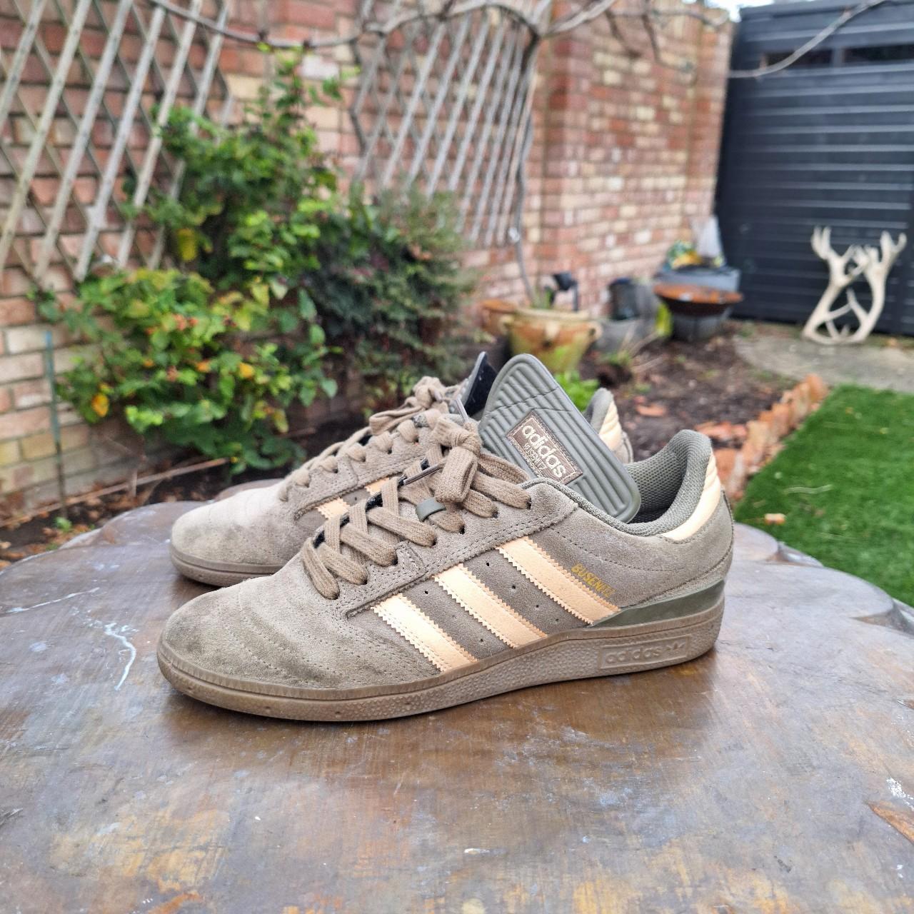 Adidas SB Busenitz Pro shoes Raw Khaki Glow Orange