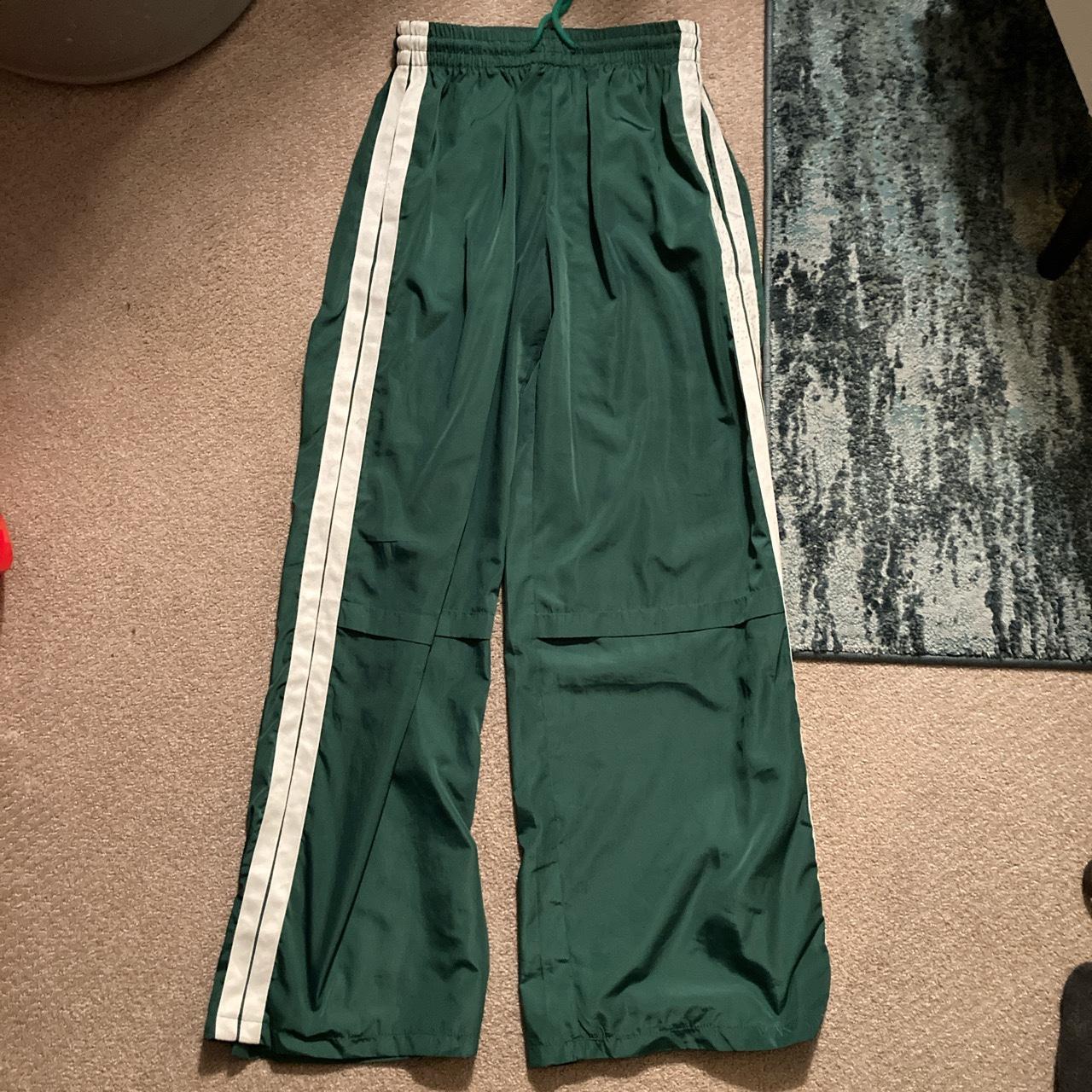 Edikted track pants wide leg Size xs Usedgreat... Depop