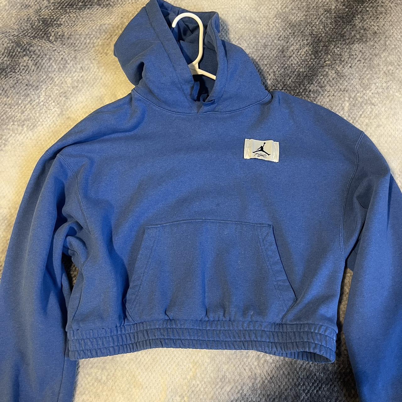 university blue hoodie jordan