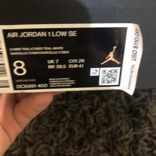 Nike Air Jordan 1 Low SE Barcelona Cyber Teal Like - Depop